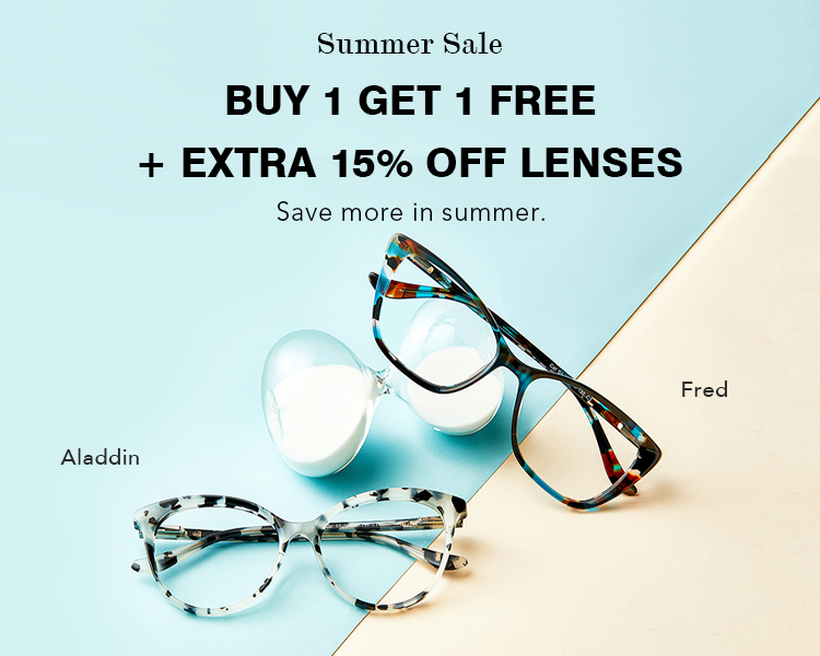 Buy One Get One Free Eyeglasses Online, BOGO Glasses, BOGO Prescription