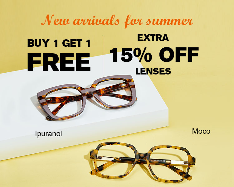 Buy One Get One Free Eyeglasses Online, BOGO Glasses, BOGO Prescription Glasses