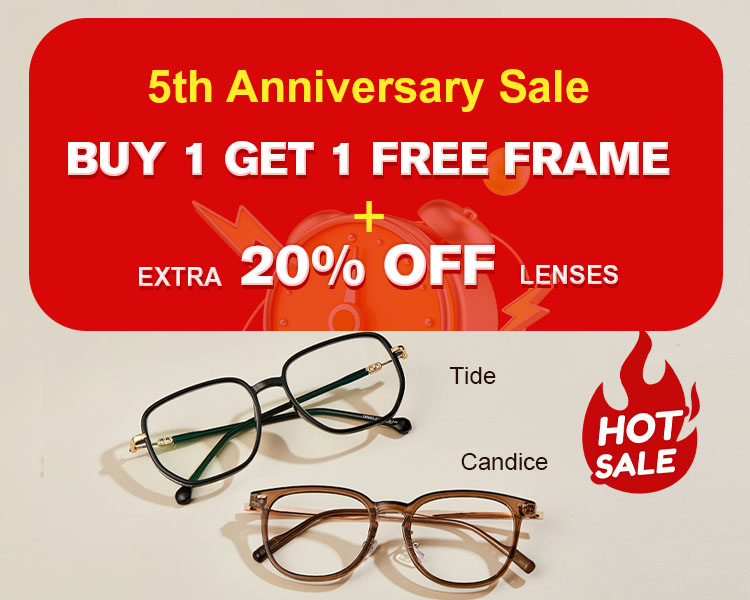 Buy One Get One Free Eyeglasses Online, BOGO Glasses, BOGO Prescription Glasses