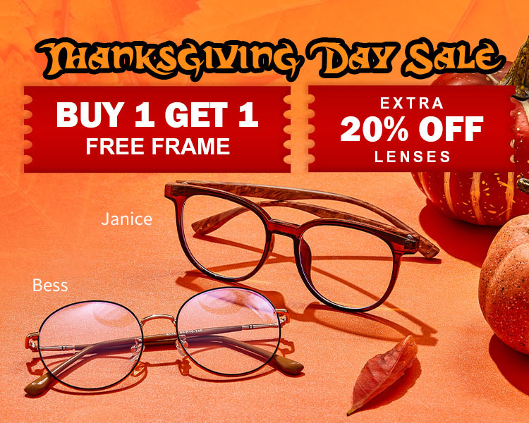 Buy One Get One Free Eyeglasses Online, BOGO Glasses, BOGO Prescription Glasses