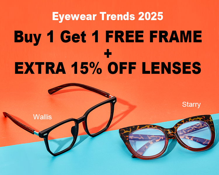 Buy One Get One Free Eyeglasses Online, BOGO Glasses, BOGO Prescription Glasses