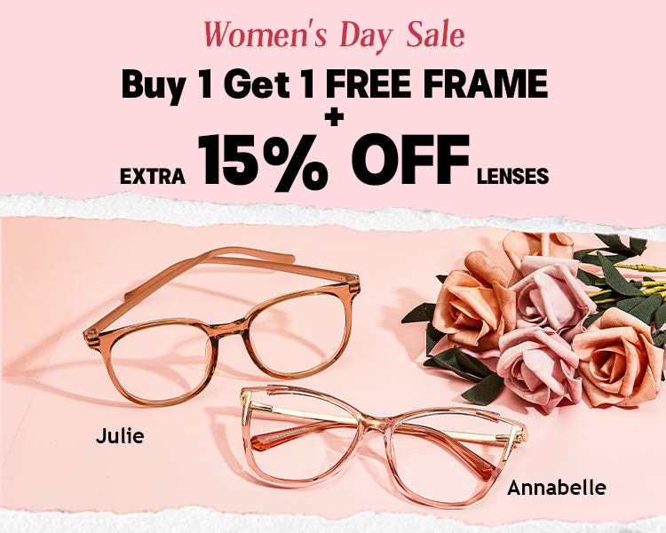 Buy One Get One Free Eyeglasses Online, BOGO Glasses, BOGO Prescription Glasses