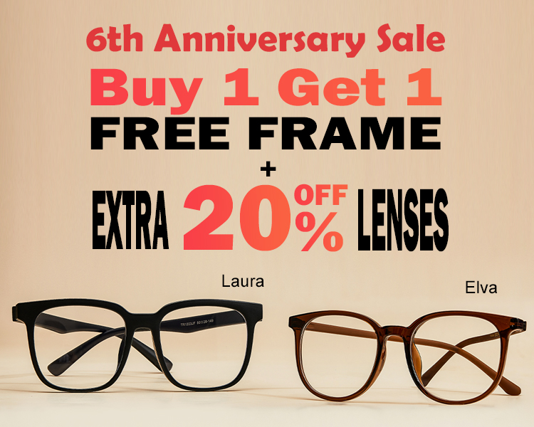 Buy One Get One Free Eyeglasses Online, BOGO Glasses, BOGO Prescription Glasses
