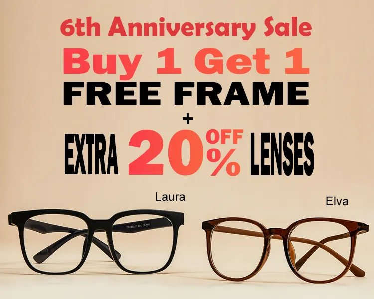 Buy One Get One Free Eyeglasses Online, BOGO Glasses, BOGO Prescription Glasses