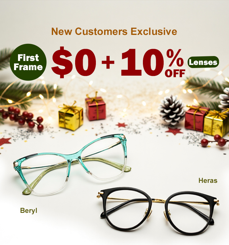 $0 Prescription Glasses for New Customers