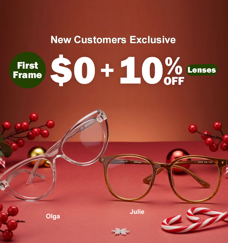 $0 Prescription Glasses for New Customers