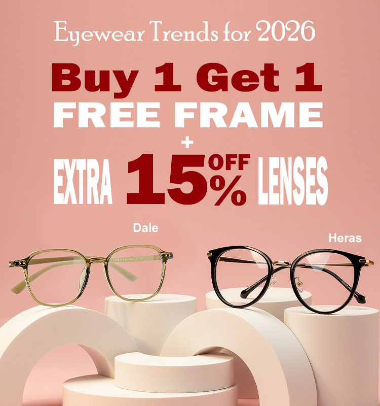 Buy One Get One Free Eyeglasses Online, BOGO Glasses, BOGO Prescription Glasses