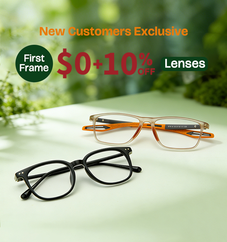 $0 Prescription Glasses for New Customers