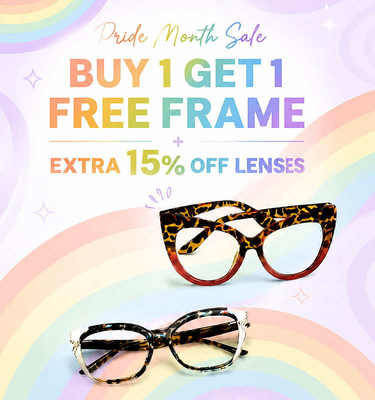 Buy One Get One Free Eyeglasses Online, BOGO Glasses, BOGO Prescription Glasses