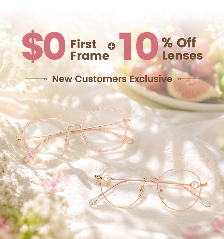 $0 Prescription Glasses for New Customers
