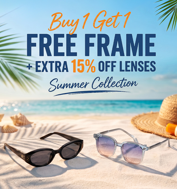 Buy One Get One Free Eyeglasses Online, BOGO Glasses, BOGO Prescription Glasses