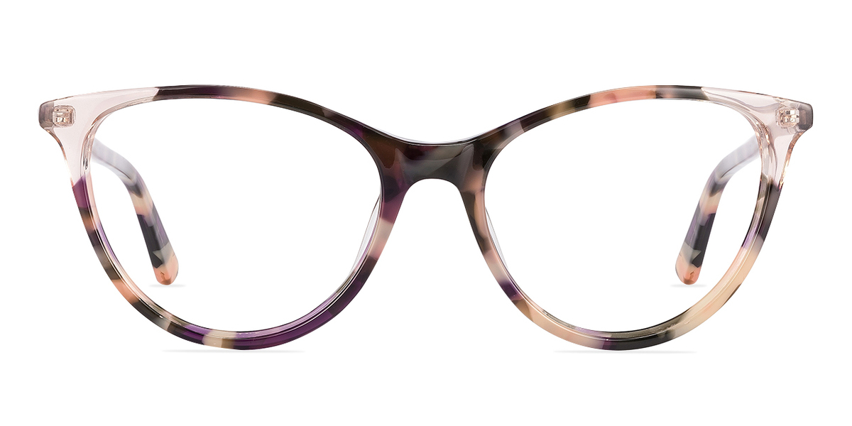 Nereus Striking Pink Tortoise Eyeglasses with Rich Personalities ...