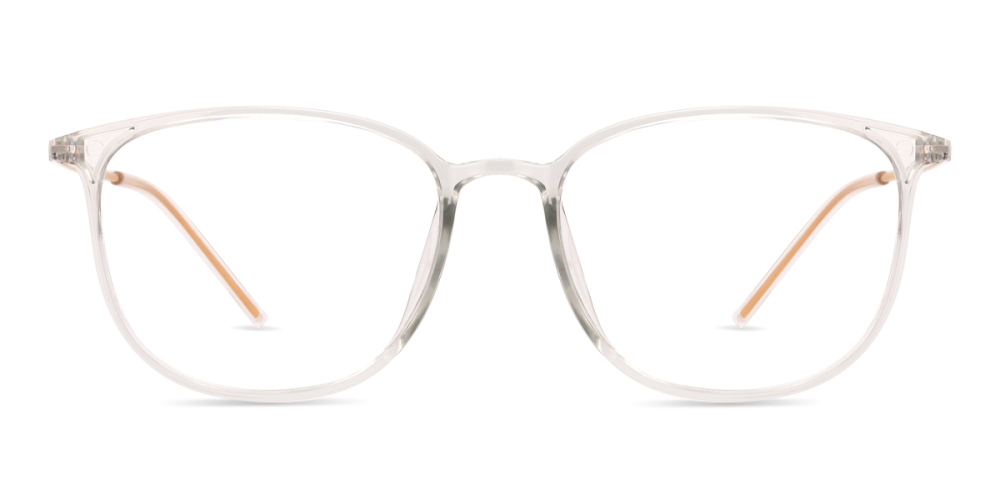 Clear wire on sale frame glasses