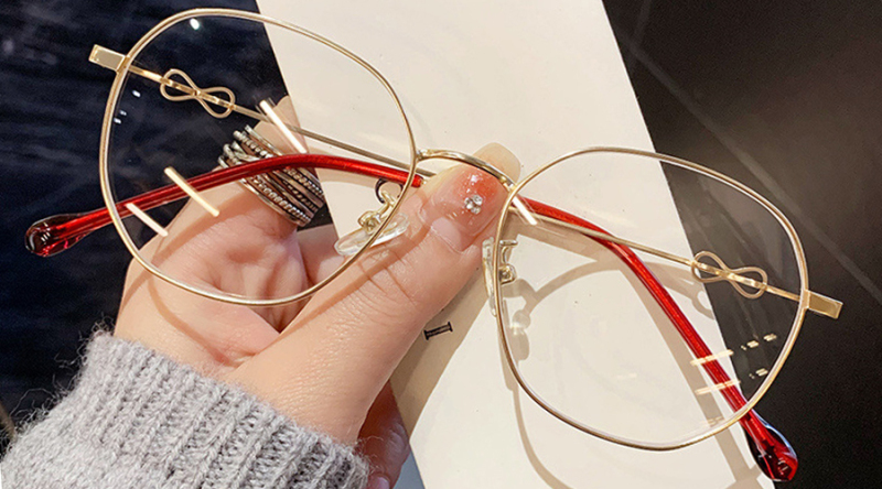 Selena Optique  メガネ Selena Square Light-Green Glasses | Zeelool Glasses