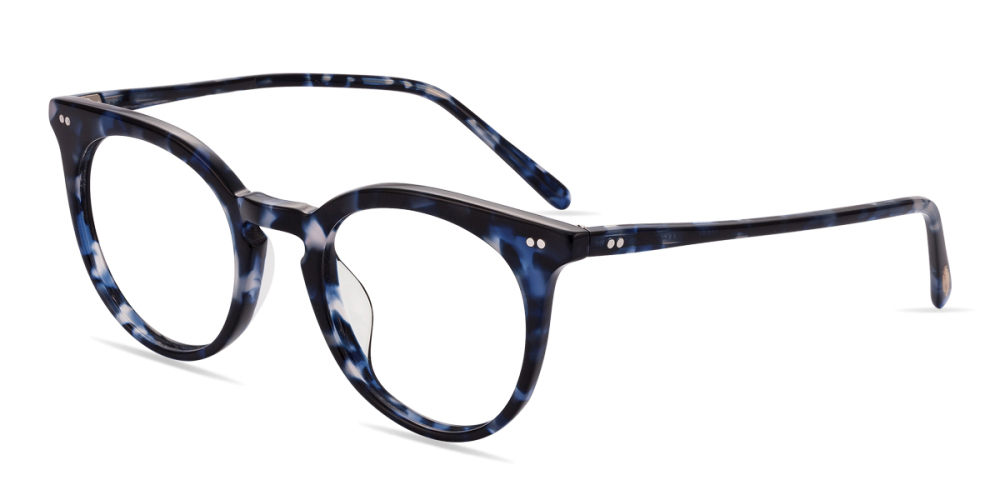 Bart Stylish Oval Eyeglasses with Rich Detail | Zinff Optical